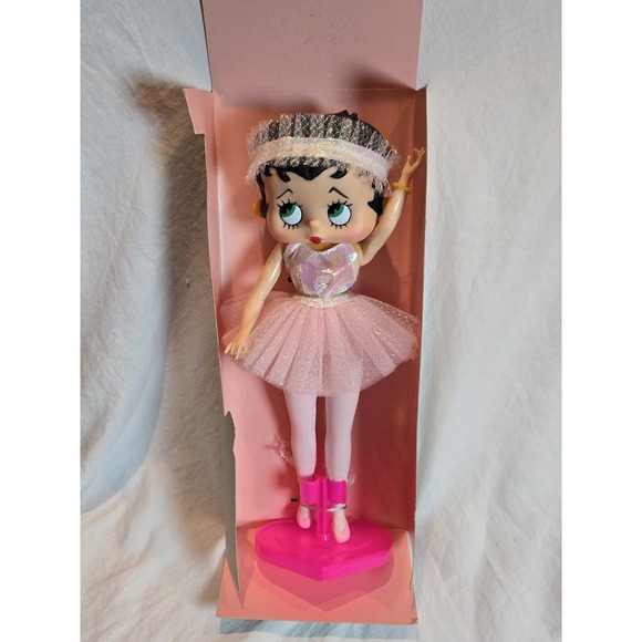 Betty Boop Vintage 1986 M Doll Ballerina 11" On Stand Brand New‎ - Picture 1 of 11